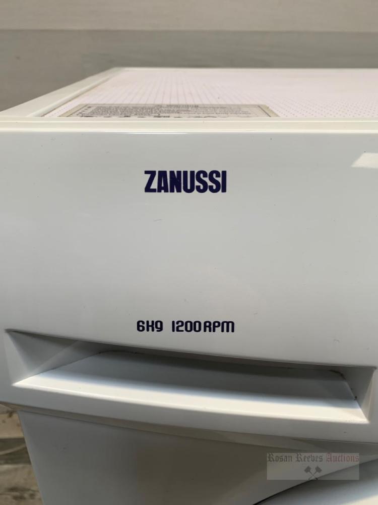 zanussi 6h9 washing machine