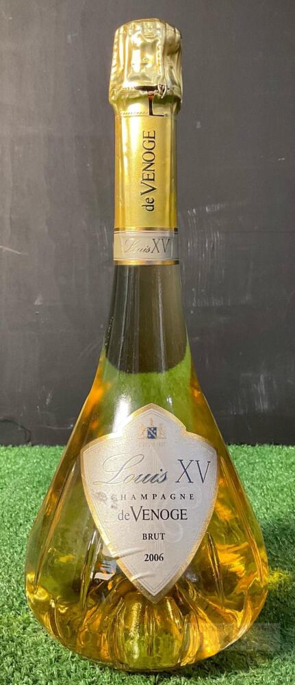 A 750ml bottle of Louis XV de Venoge Champagne