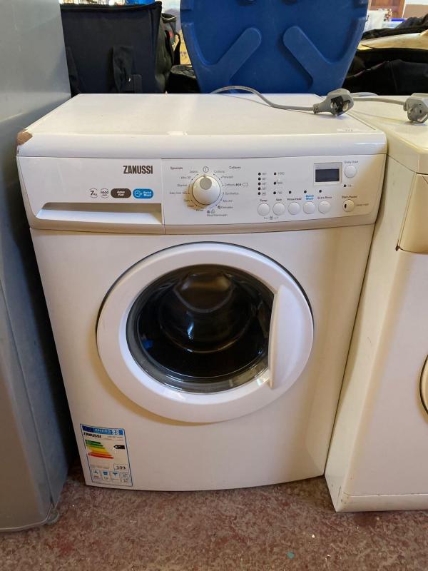 zanussi aquafall washing machine