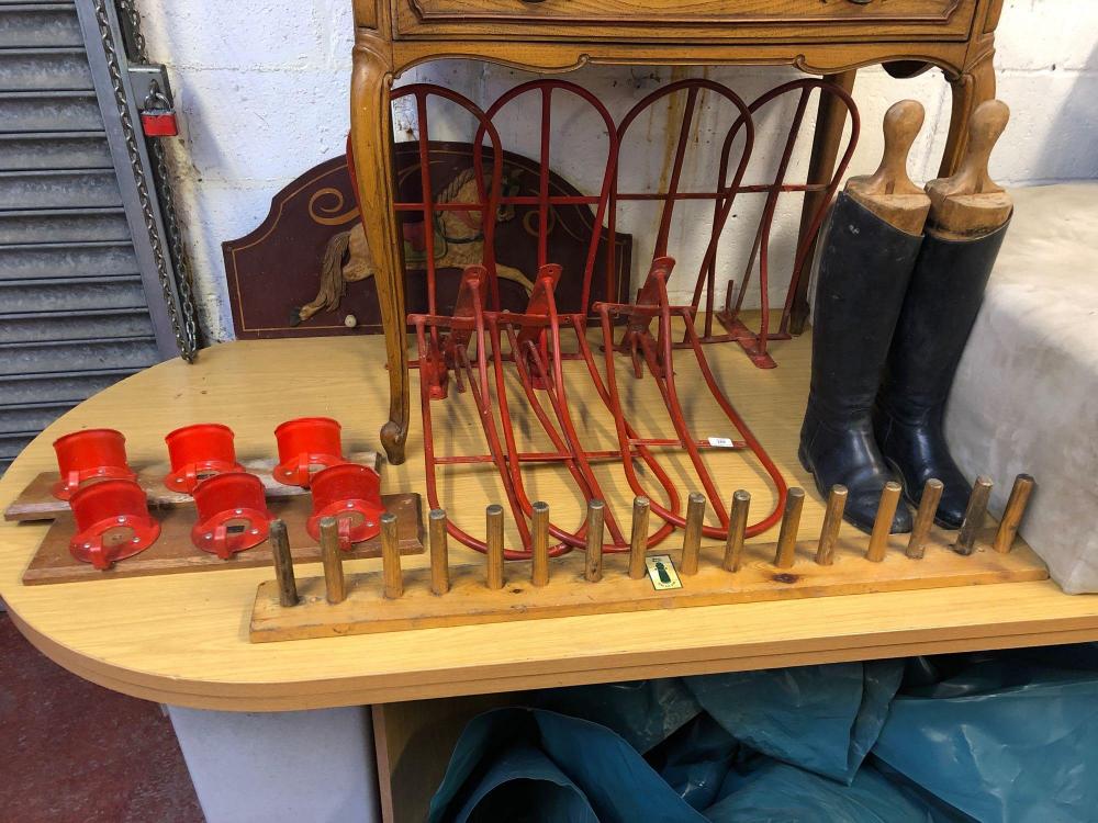 coat and boot rack