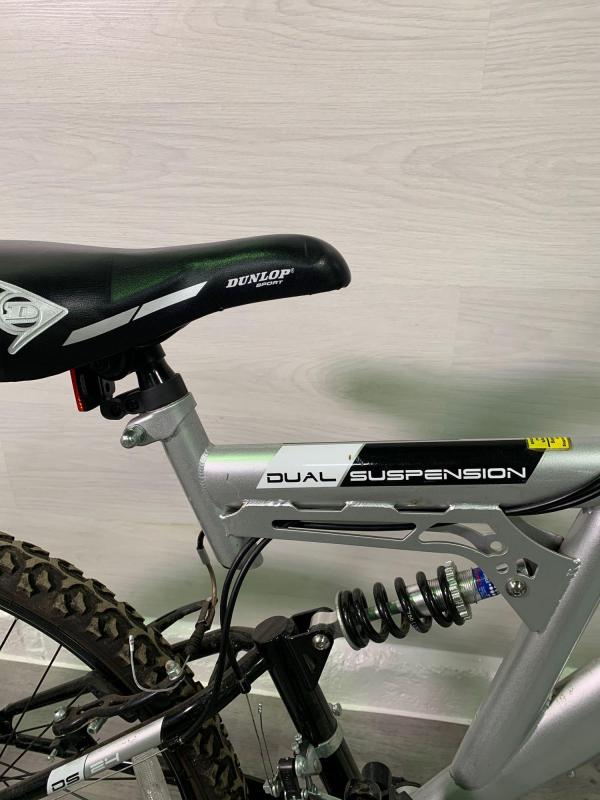 Dunlop dual best sale suspension bike